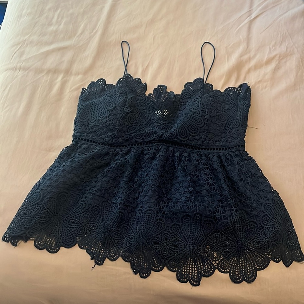 ChicWish navy tank size XS